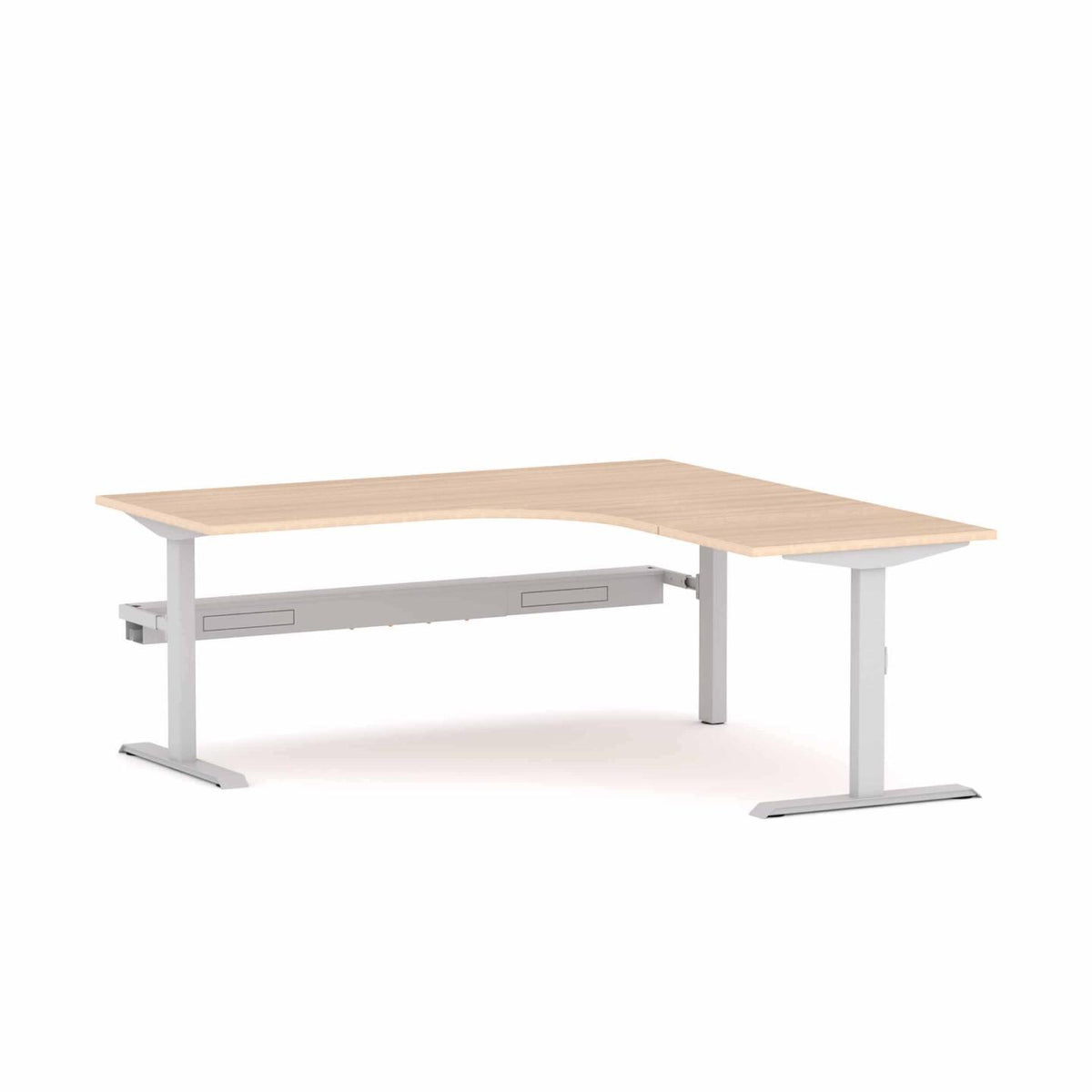 Klass Fixed 90° Workstation - alternate view, size or finish; optional items may be shown