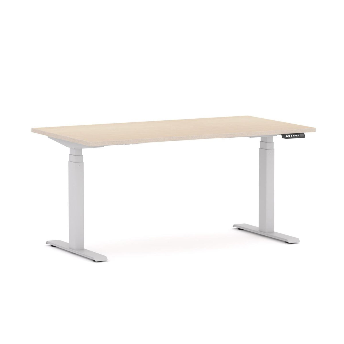 AgileMotion+ 3C/2M Electric Rectangle Straight Workstation - alternate view, size or finish; optional items may be shown