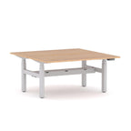 AgileMotion+ 3C/2M Electric Rectangle 2-Person DSD Workstation - alternate view, size or finish; optional items may be shown