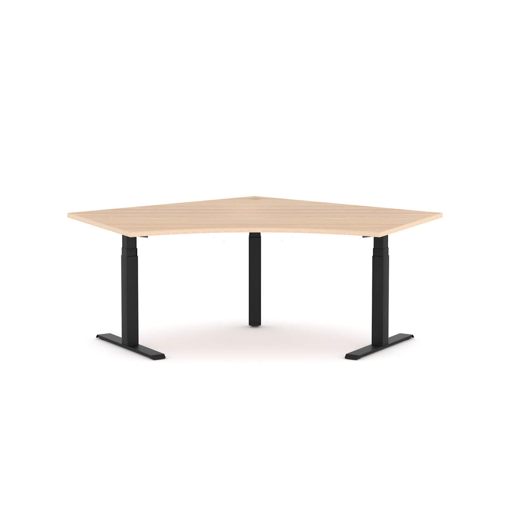 AgileMotion 3C/2M Electric 120° Workstation - alternate view, size or finish; optional items may be shown