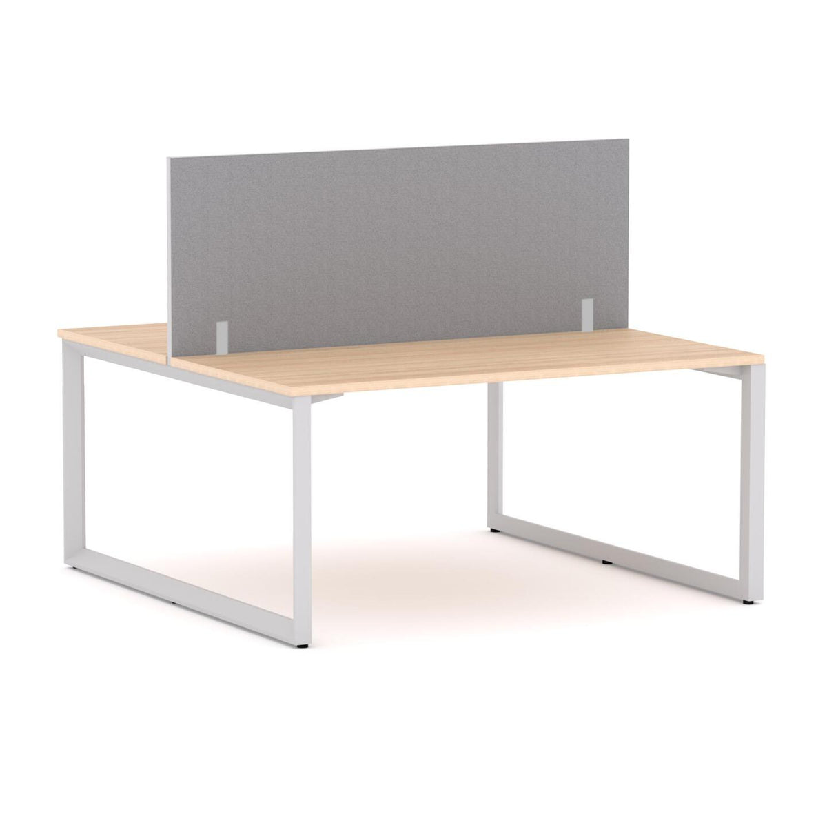 Anvil 2-User Double-Sided Workstation with Edge25 Screen - alternate view, size or finish; optional items may be shown
