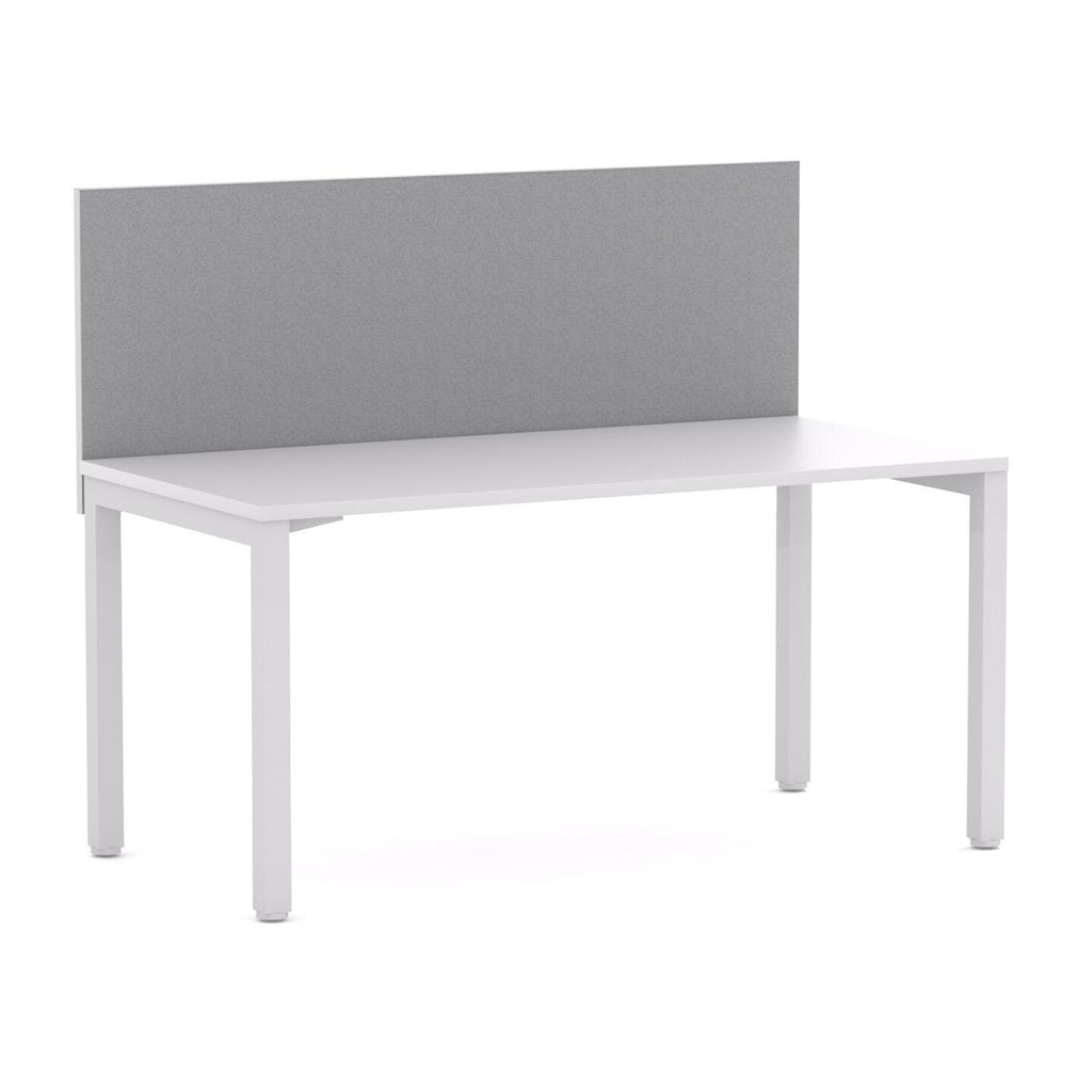 Axis Single Workstation with Edge25 Screen - alternate view, size or finish; optional items may be shown