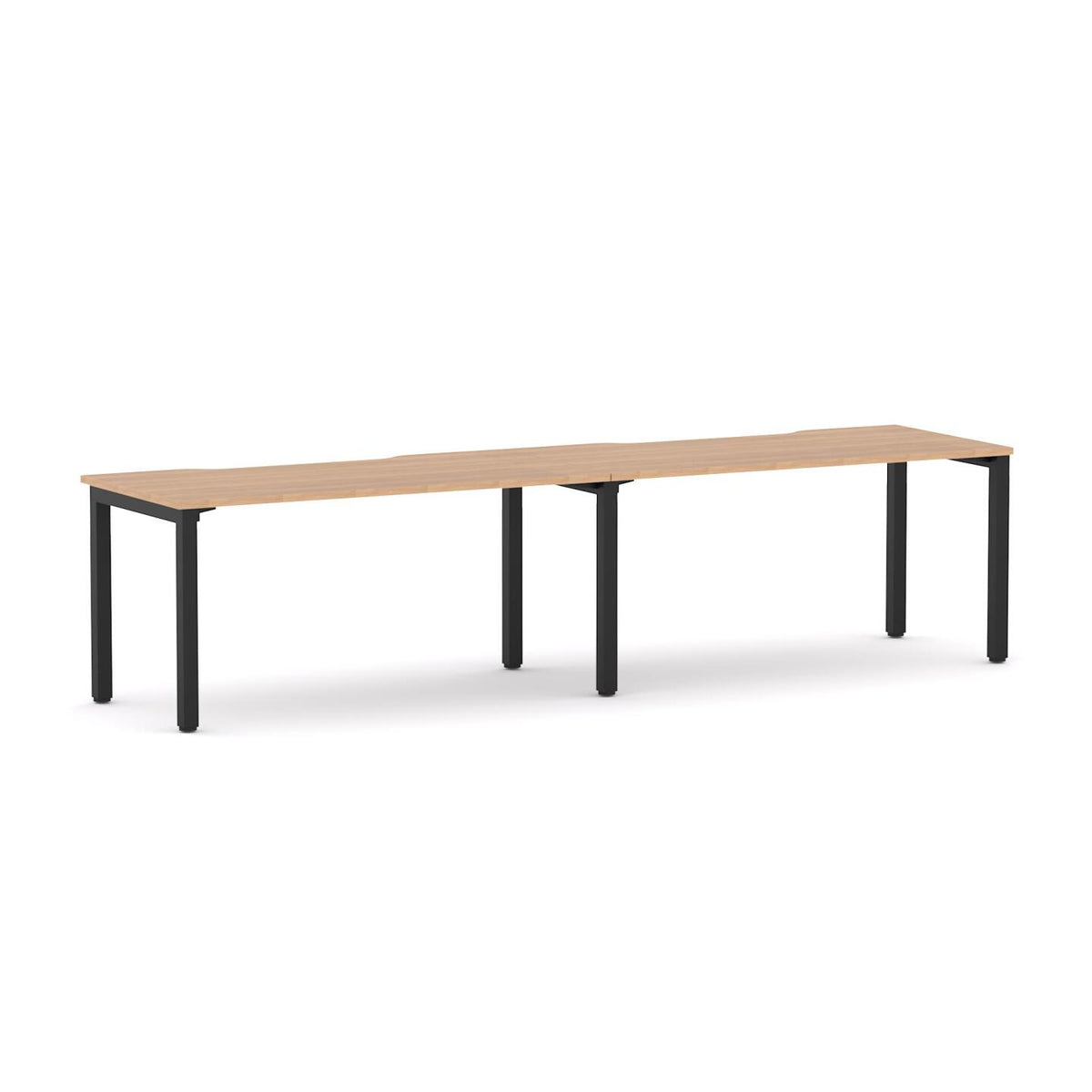 Axis 2-User Single-Sided Workstation - alternate view, size or finish; optional items may be shown