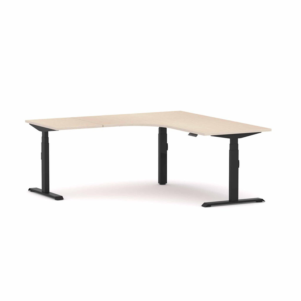 Klass 3C/2M Electric 90° Workstation - alternate view, size or finish; optional items may be shown