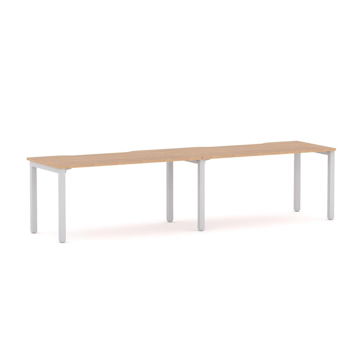 Axis 2-User Single-Sided Workstation - alternate view, size or finish; optional items may be shown