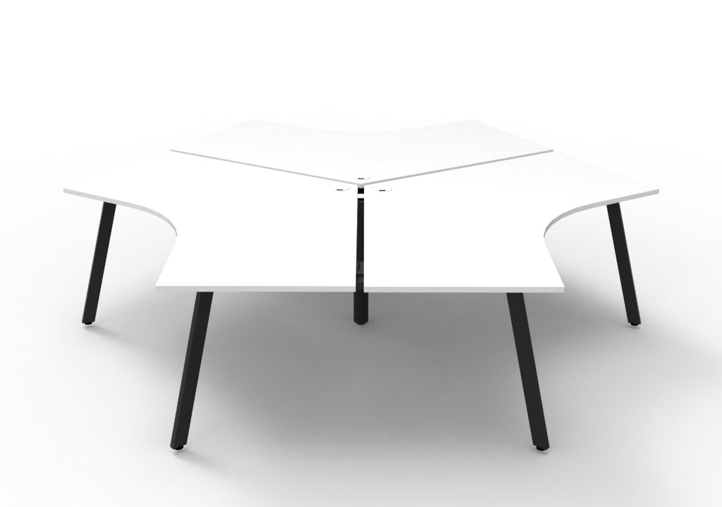 Infinity 120 Degree Eternity Leg Workstation - No Screen - hover view