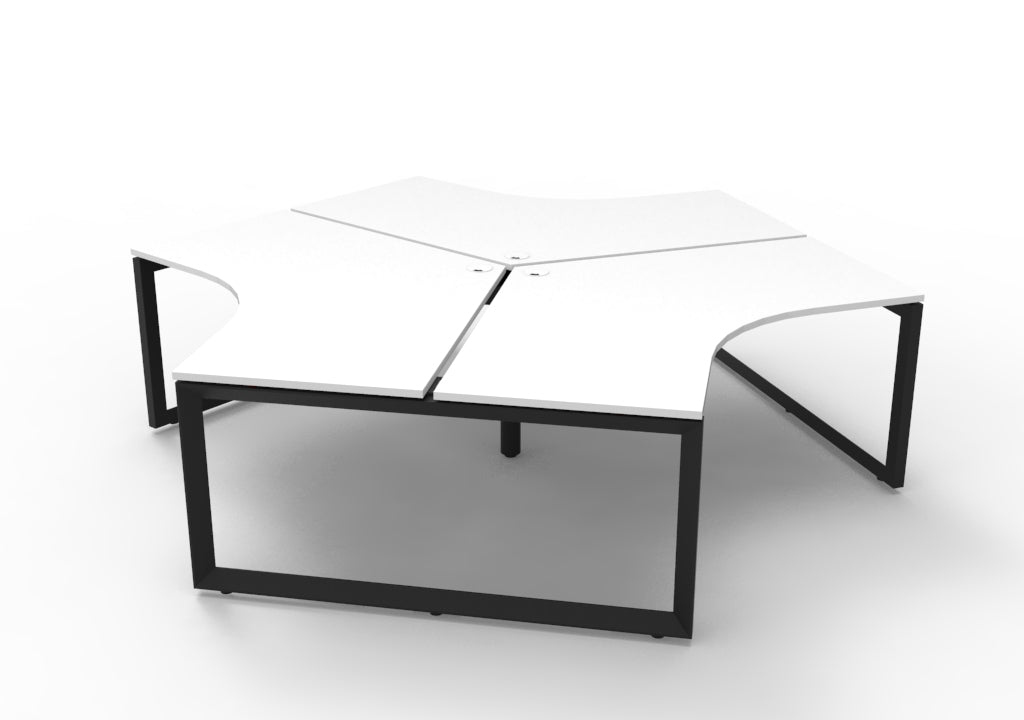 Infinity 120 Degree Loop Leg Workstation - No Screen - hover view