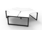 Infinity 120 Degree Loop Leg Workstation - No Screen - hover view
