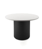 Drum Base Round Meeting Table