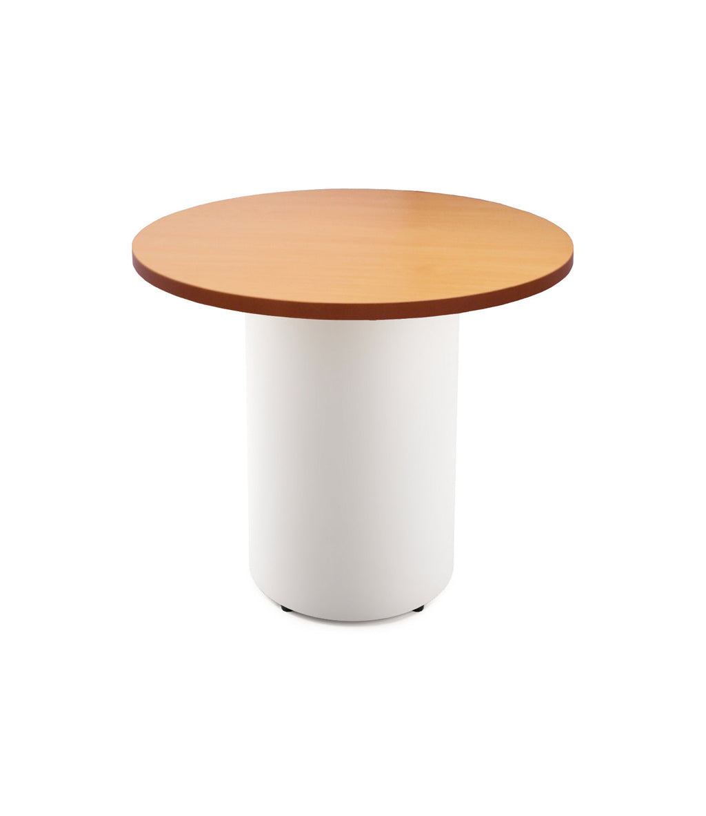 Drum Base Round Meeting Table