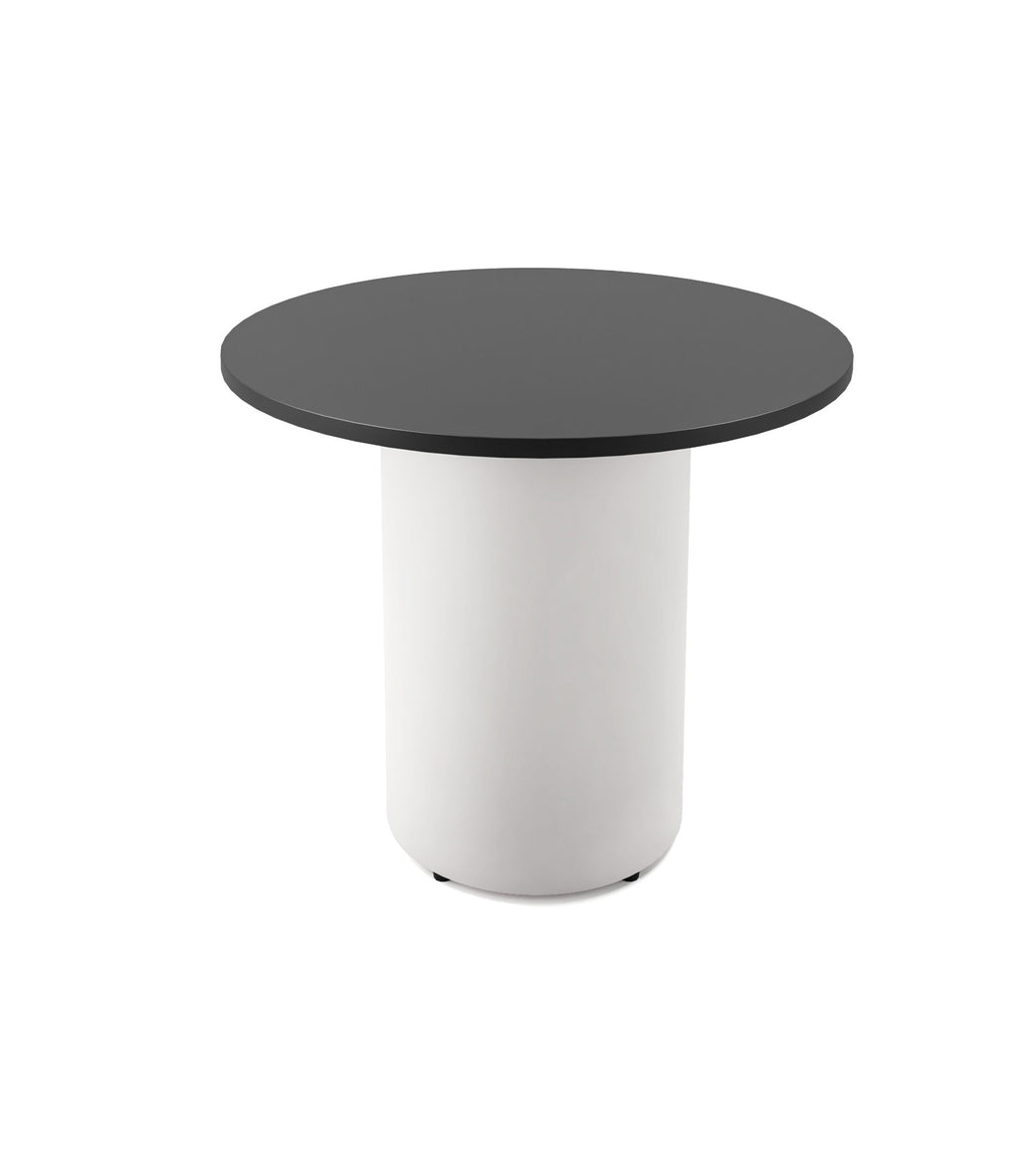 Drum Base Round Meeting Table