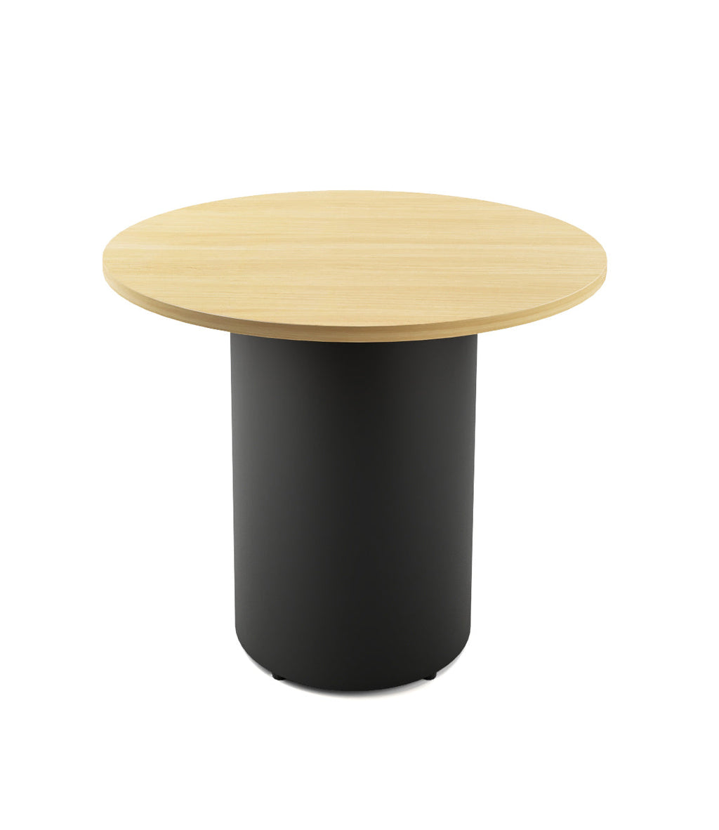 Drum Base Round Meeting Table