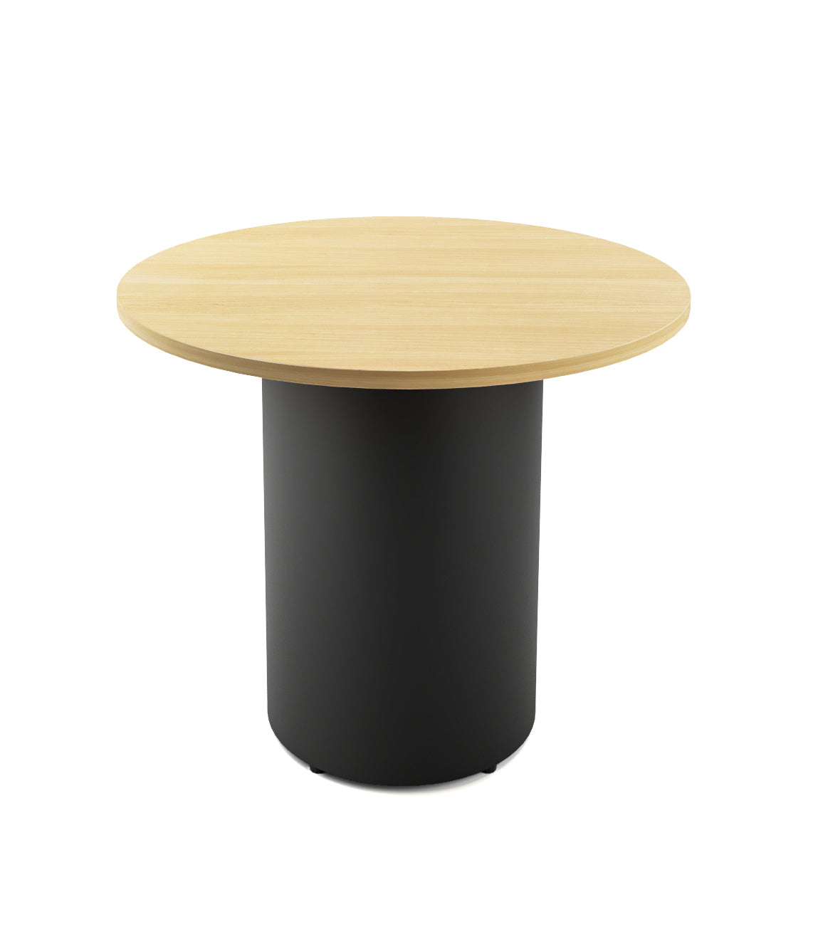 Drum Base Round Meeting Table