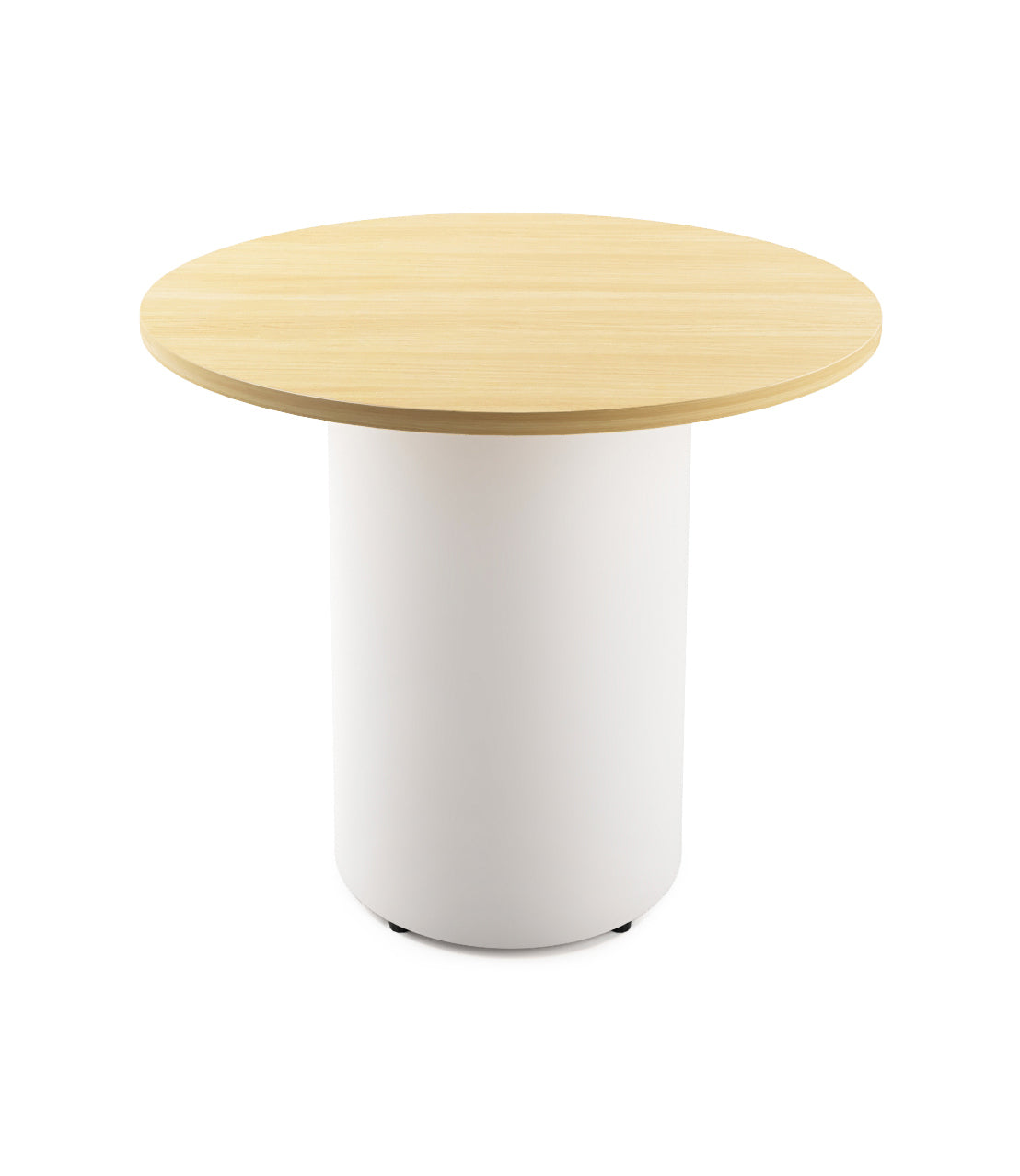 Drum Base Round Meeting Table