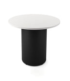 Drum Base Round Meeting Table