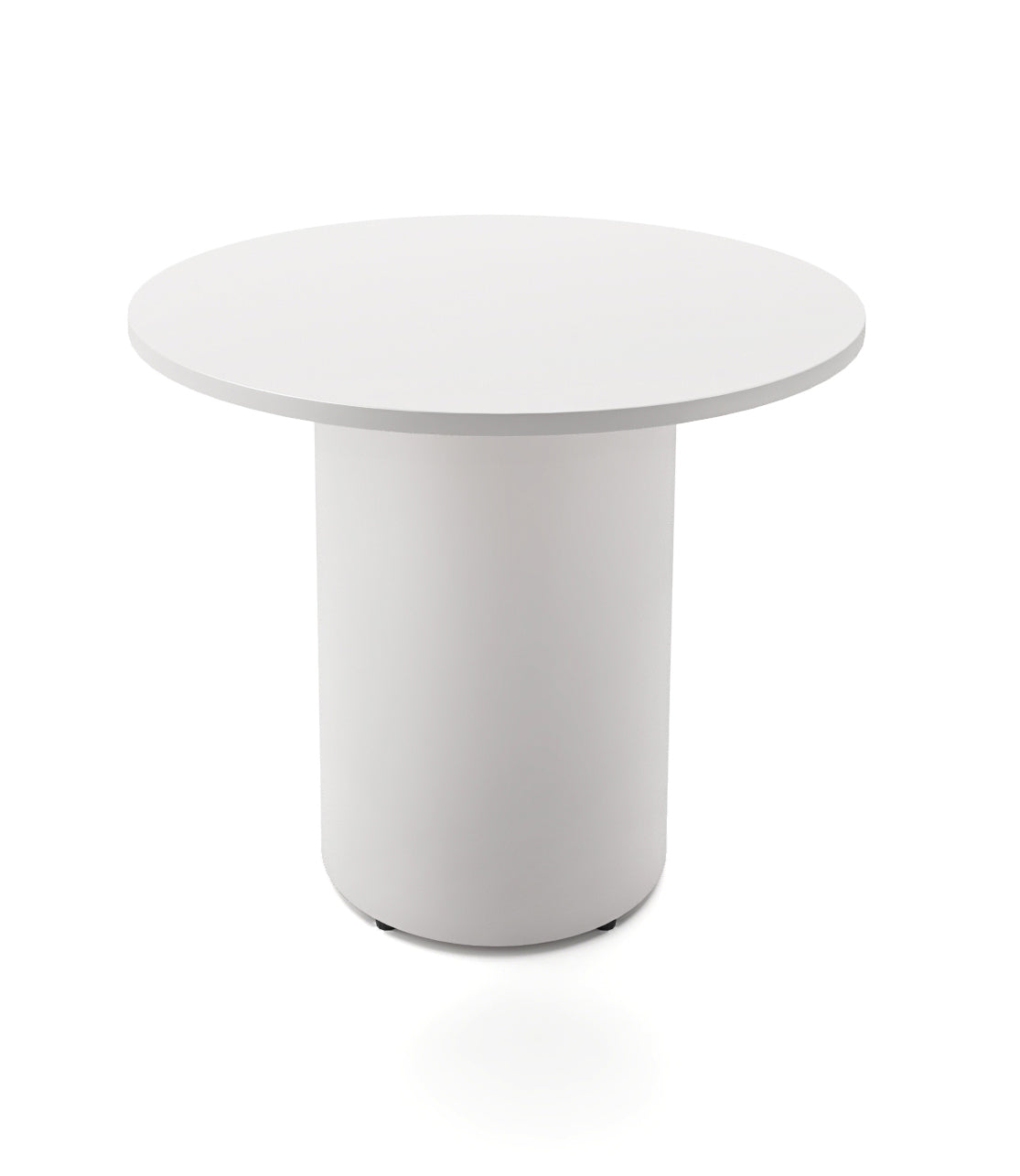 Drum Base Round Meeting Table