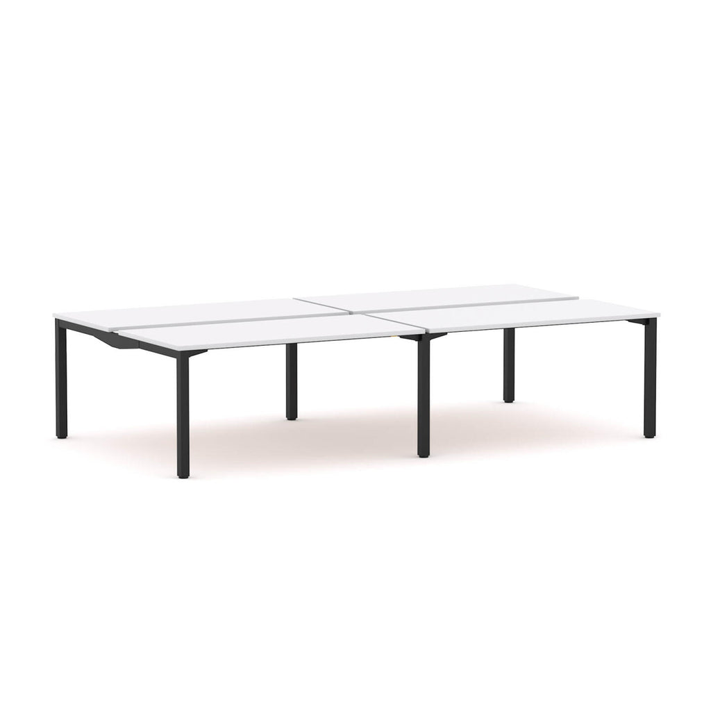 Axis Stretch 4-User Double-Sided Workstation - alternate view, size or finish; optional items may be shown