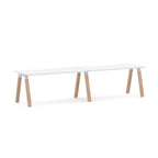 Plantation 2-User Single-Sided Workstation - alternate view, size or finish; optional items may be shown