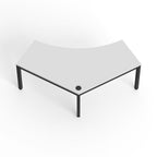 Axis 120° Workstation - alternate view, size or finish; optional items may be shown