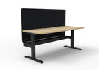Boost Static Single Sided Workstation - Eco Panel Screen - configuration image