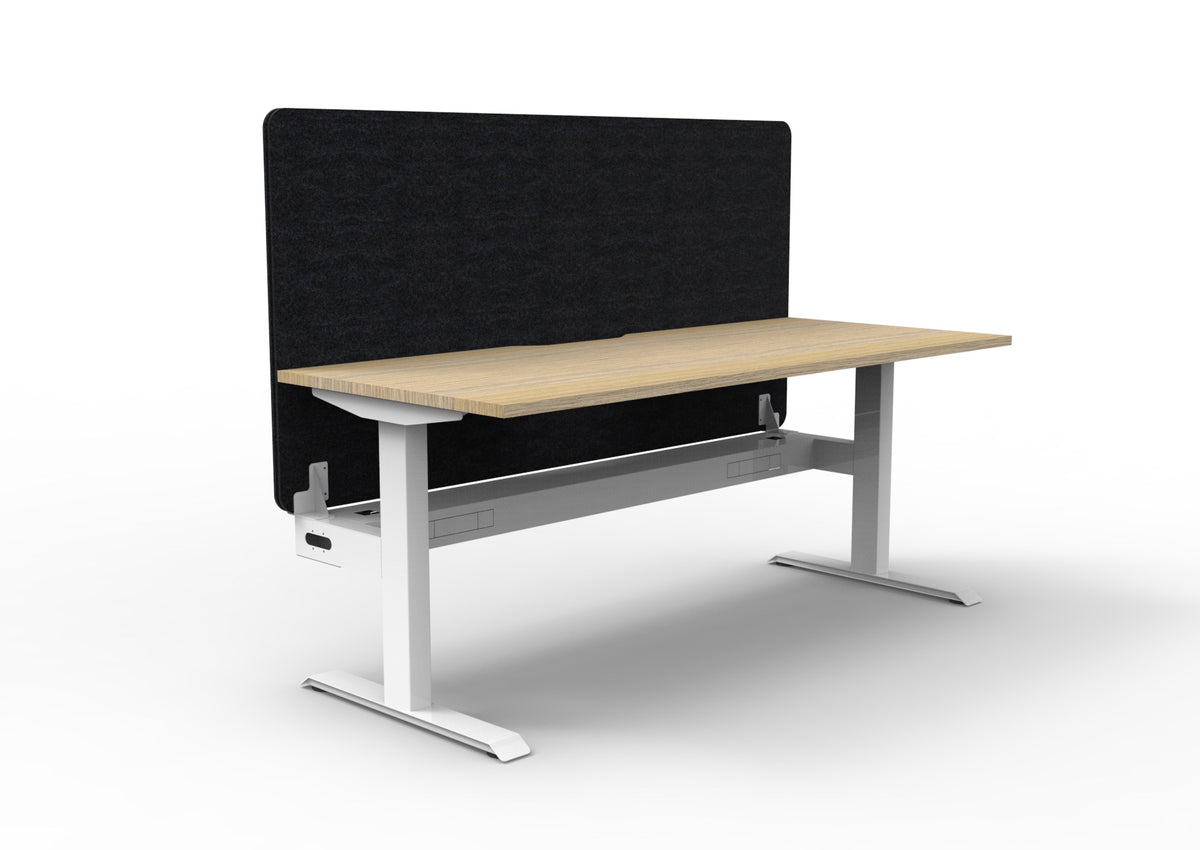 Boost Static Single Sided Workstation - Eco Panel Screen - configuration image