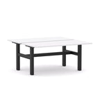 Agile Fixed Rectangle 2-Person DSD Workstation - alternate view, size or finish; optional items may be shown