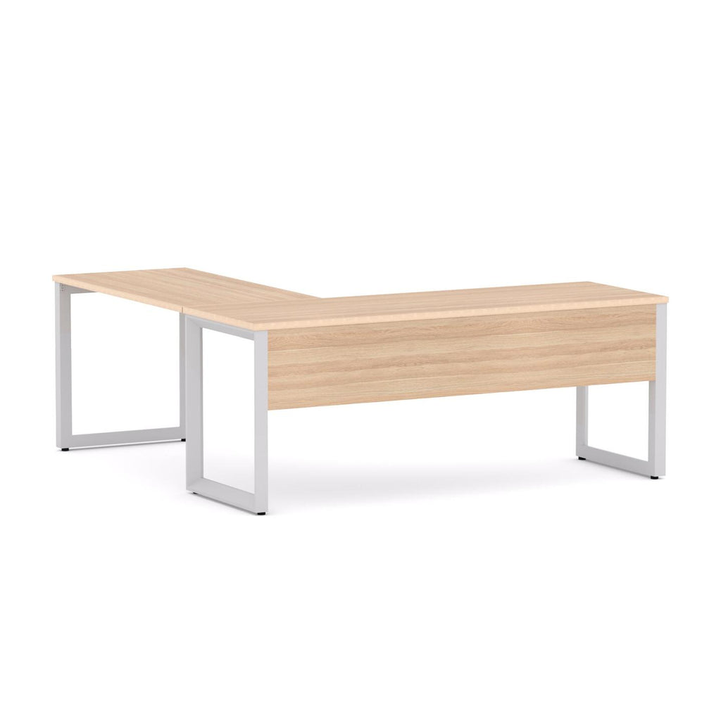 Anvil Single Workstation with Return and Modesty - alternate view, size or finish; optional items may be shown
