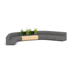 Grove Sofa Configuration 12 — Ash Grey #041