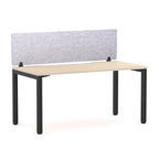 Axis Single Workstation with AcoustiQ Screen - alternate view, size or finish; optional items may be shown
