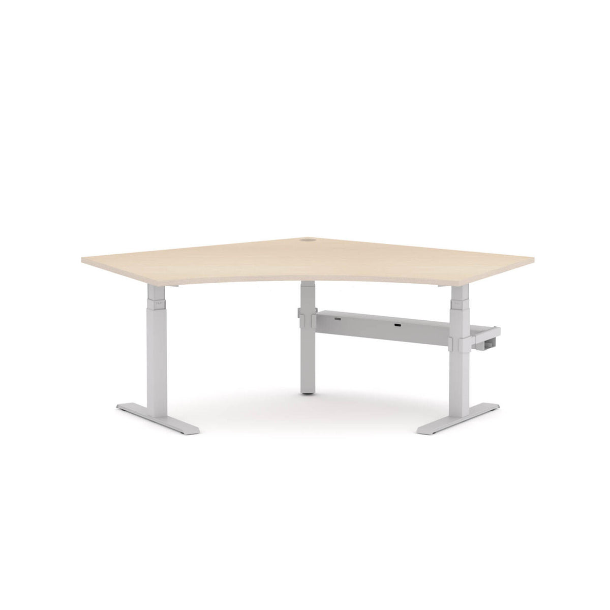 AgileMotion 3C/2M Electric 120° Workstation - alternate view, size or finish; optional items may be shown