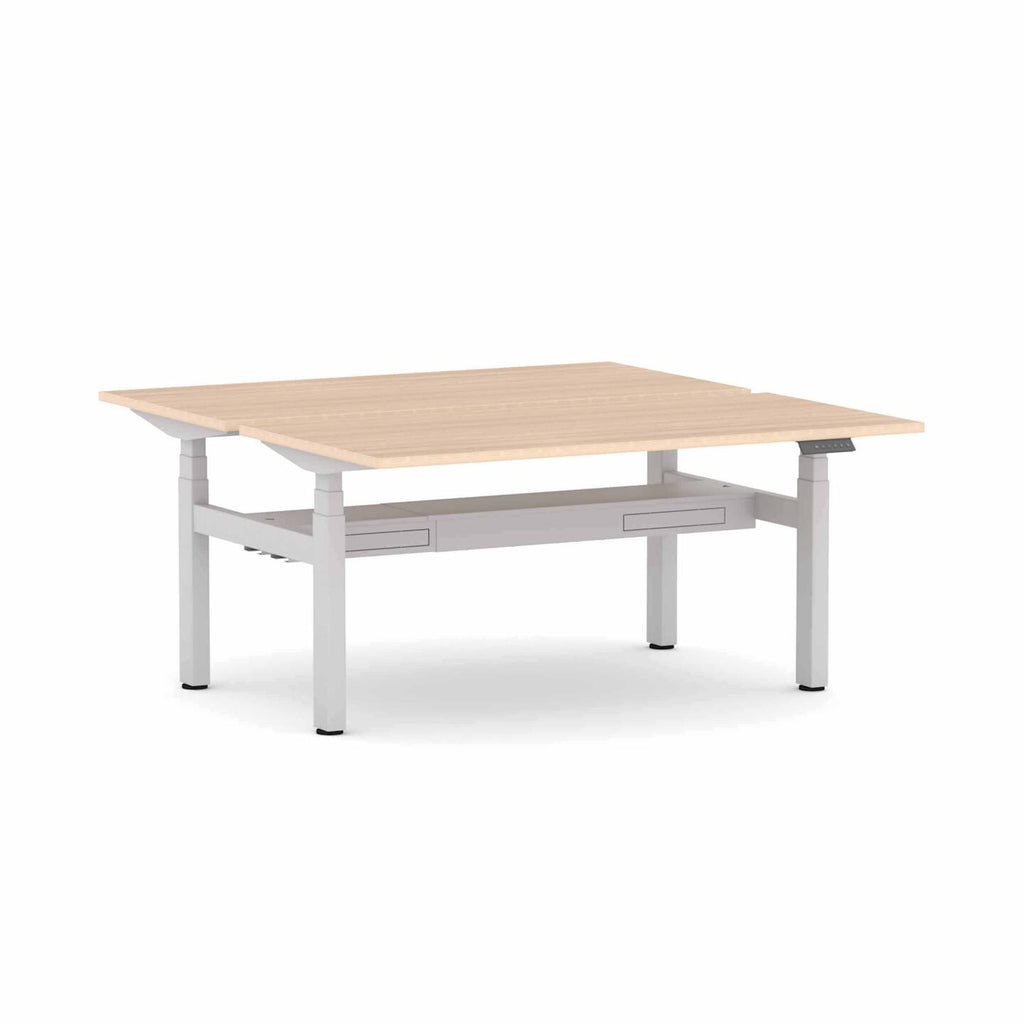 Klass 3C/2M Electric 2-User Double-Sided Workstation - alternate view, size or finish; optional items may be shown