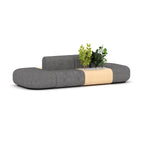 Grove Sofa Configuration 2 — Ash Grey #041