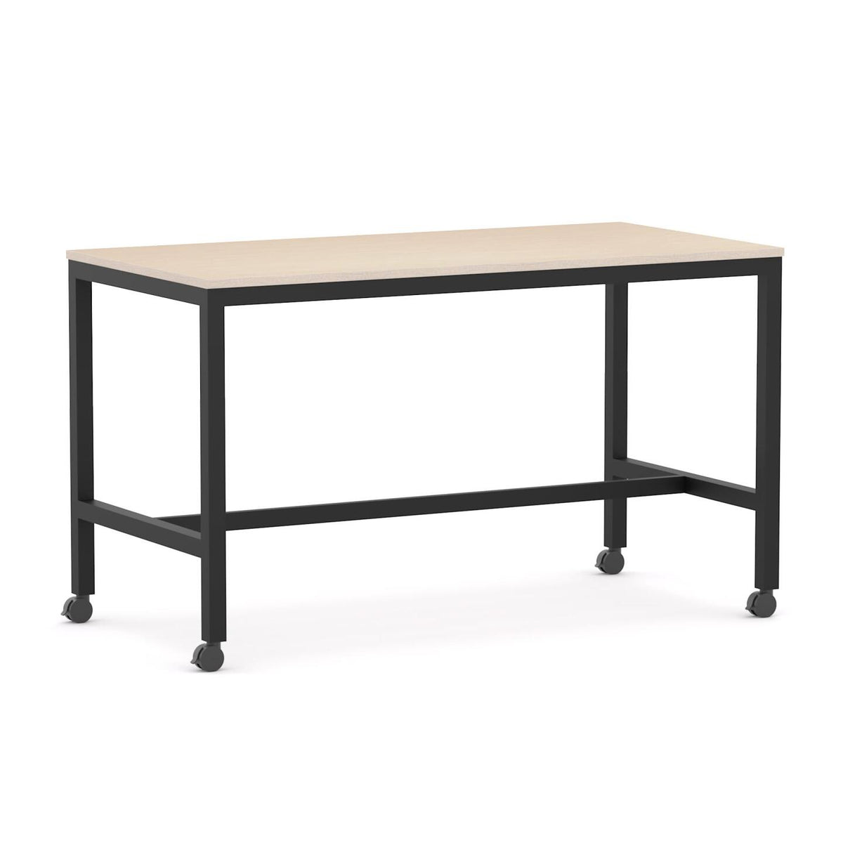 Axis Mobile Bar Leaner — Black, Nordic Maple