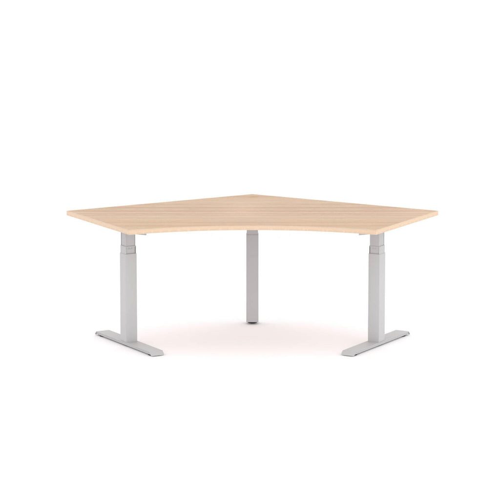 AgileMotion 3C/2M Electric 120° Workstation - alternate view, size or finish; optional items may be shown