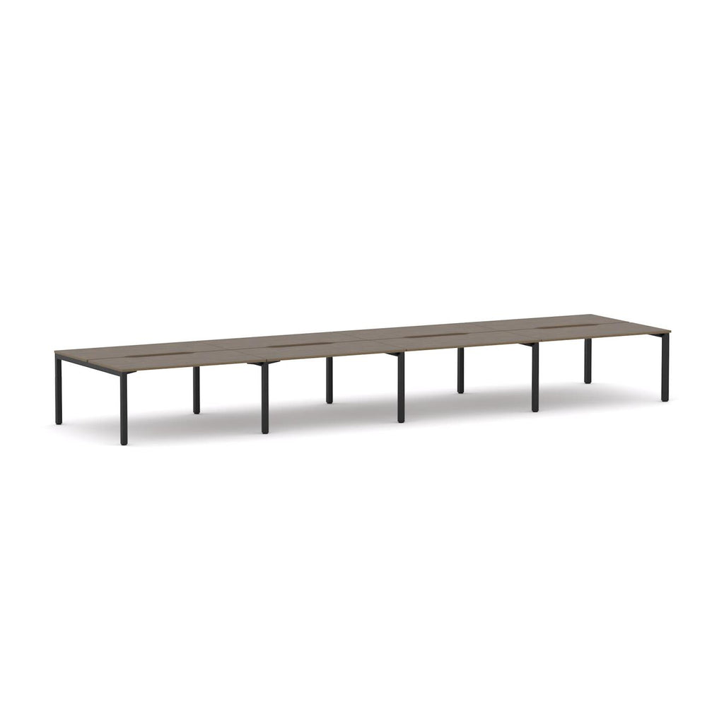 Axis 8-User Double-Sided Workstation - alternate view, size or finish; optional items may be shown