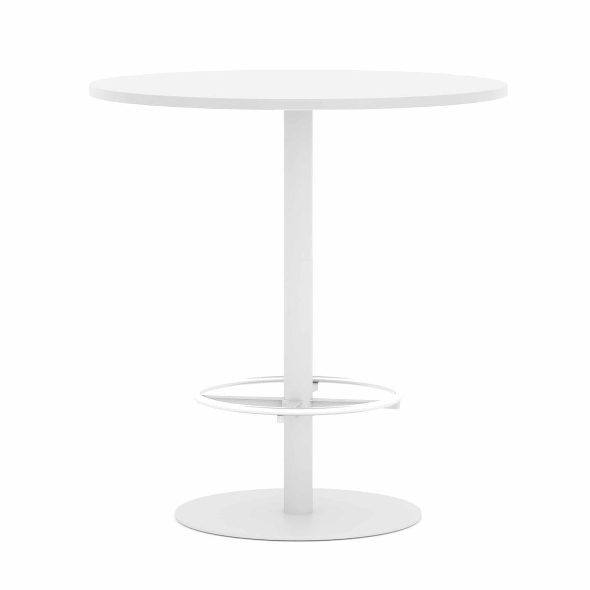 Disc Bar Leaner — White, Studio White