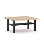 Agile Fixed Rectangle 2-Person DSD Workstation - alternate view, size or finish; optional items may be shown