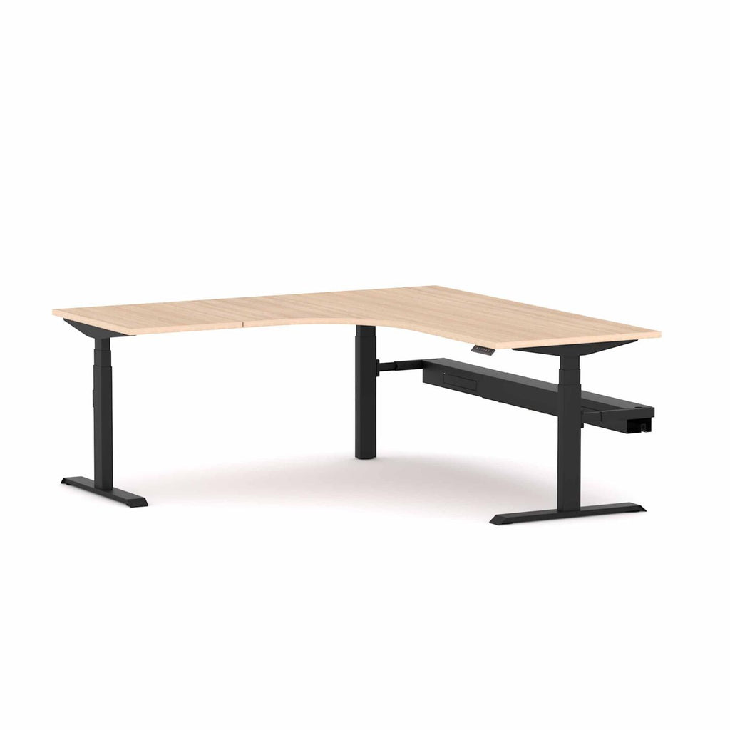 Klass 3C/2M Electric 90° Workstation - alternate view, size or finish; optional items may be shown
