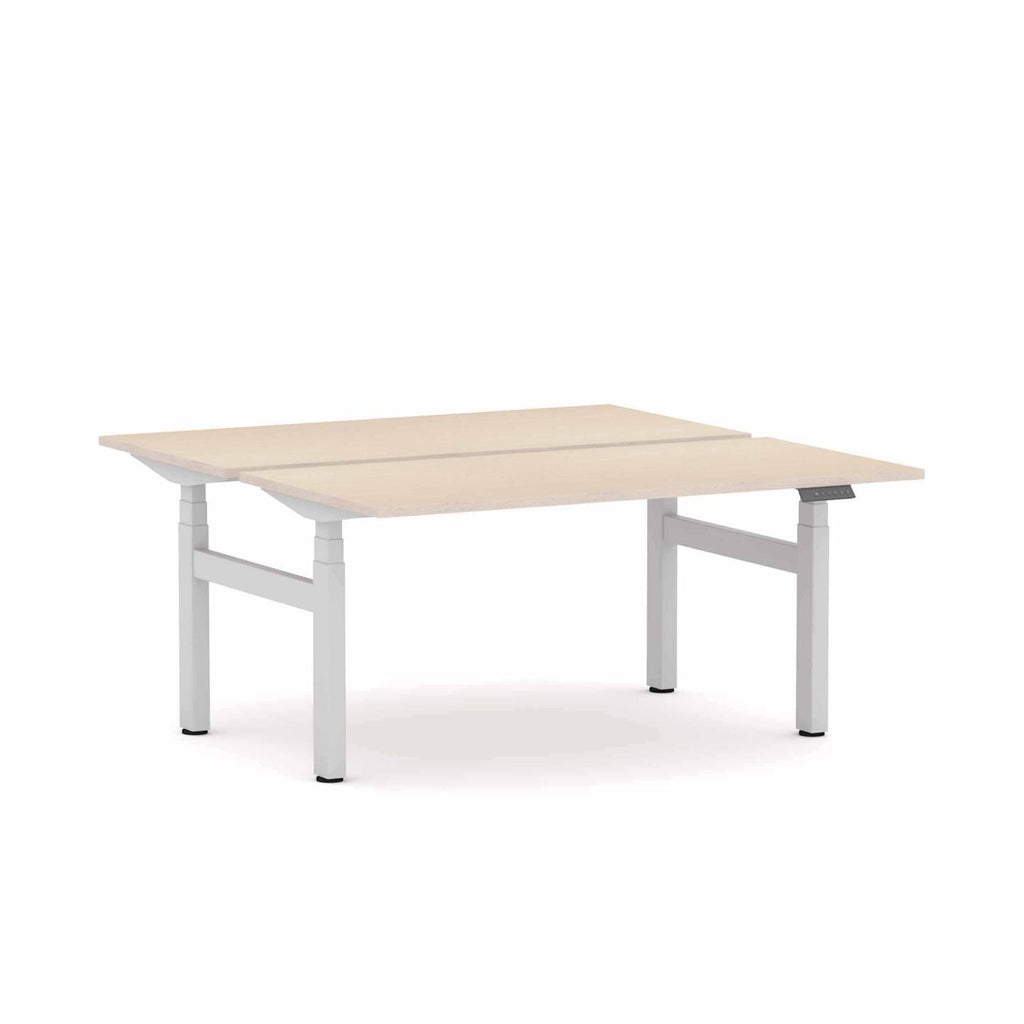 Klass 3C/2M Electric 2-User Double-Sided Workstation - alternate view, size or finish; optional items may be shown