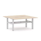 Agile Fixed Rectangle 2-Person DSD Workstation - alternate view, size or finish; optional items may be shown