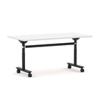 Ascend Flip Table — Black, Studio White
