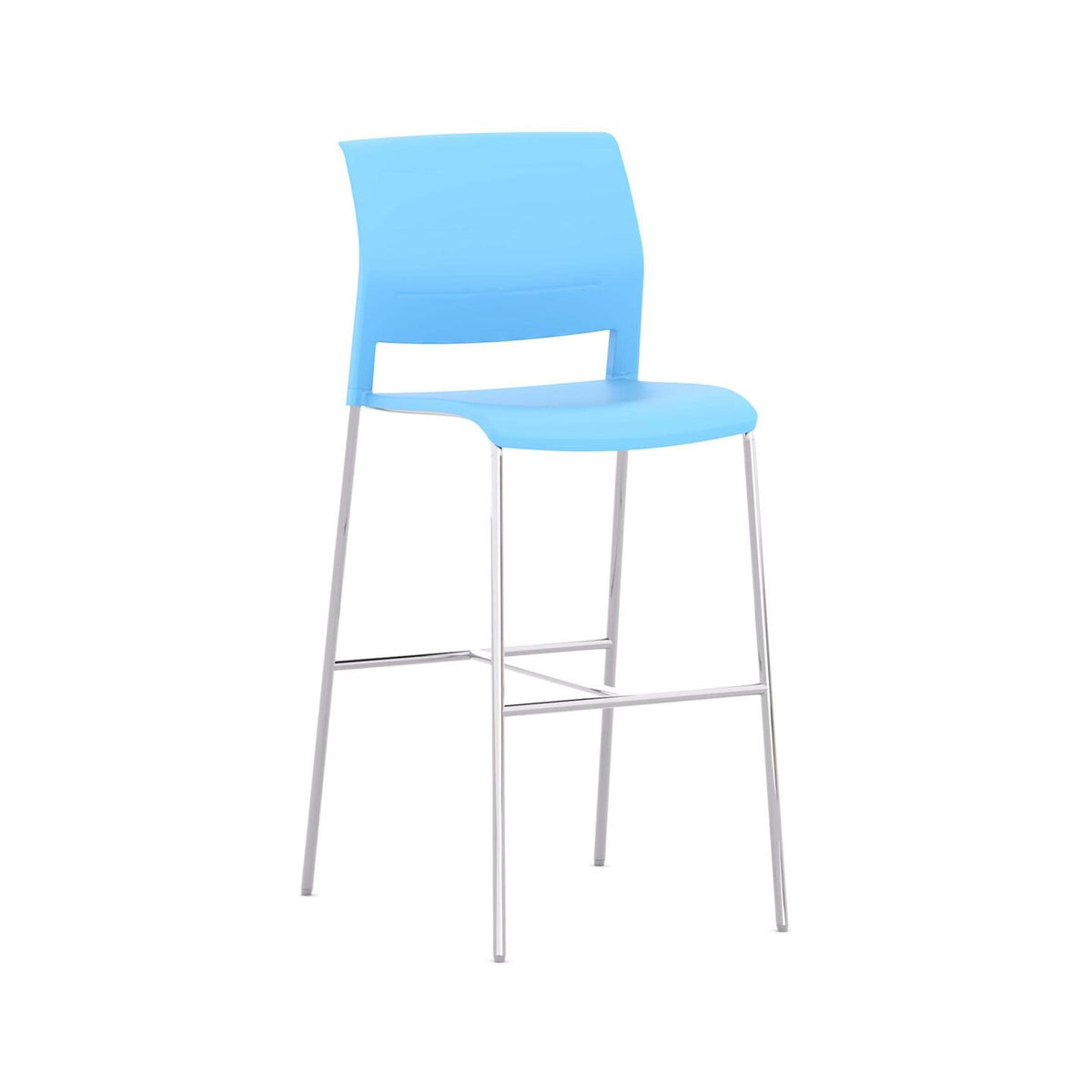 Game Chair Barstool Plain Shell - alternate view, size or finish; optional items may be shown