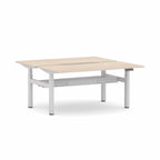 Klass 3C/2M Electric 2-User Double-Sided Workstation - alternate view, size or finish; optional items may be shown