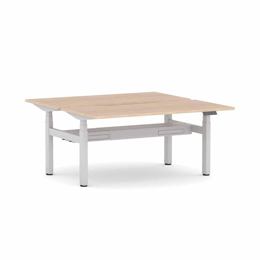 Klass 3C/2M Electric 2-User Double-Sided Workstation - alternate view, size or finish; optional items may be shown