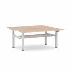 Klass 3C/2M Electric 2-User Double-Sided Workstation - alternate view, size or finish; optional items may be shown