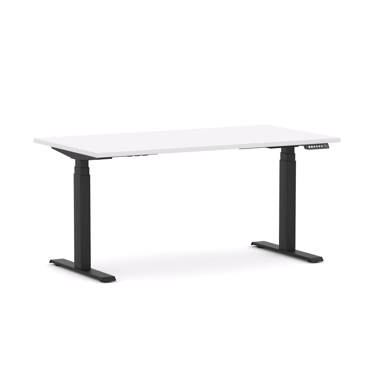 AgileMotion+ 3C/2M Electric Rectangle Straight Workstation - alternate view, size or finish; optional items may be shown